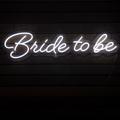 Bride To Be Neon Sign Hire Gold Coast